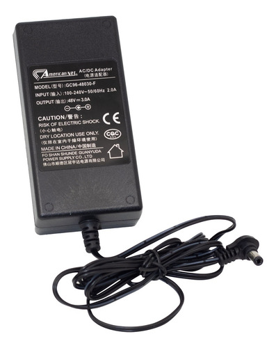 Adaptador De Voltaje 48v 3a Gc96.48030-f American Net