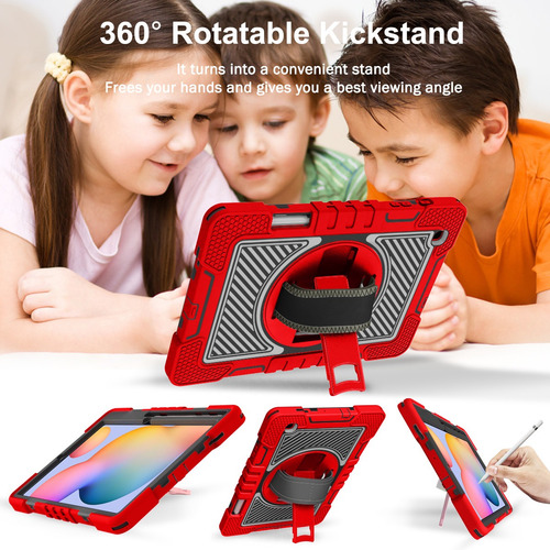Imagen 6 de 9 de Funda Para Tablet Samsung Tab S6 Lite Sm-p613/p619 10.4 2022