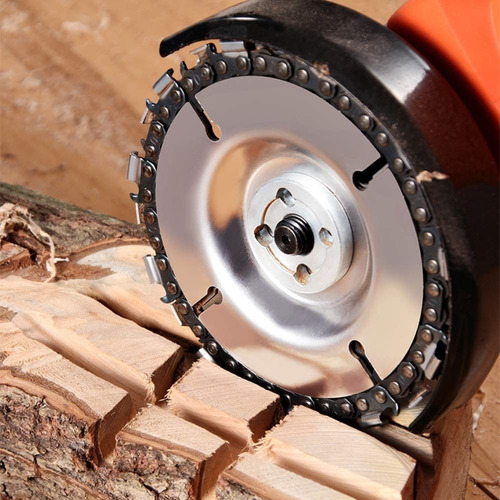 Imagen 3 de 6 de Disco Amoladora Para Madera Con Cadena Motosierra