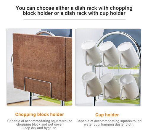 Soporte Para Platos Con Estante Para Platos De Acero Para Se