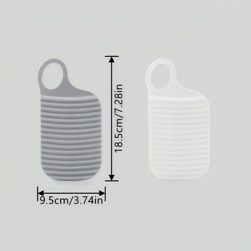Tabla De Lavar 2 Piezas Para Lavar A Mano, Paños De Doble Ca