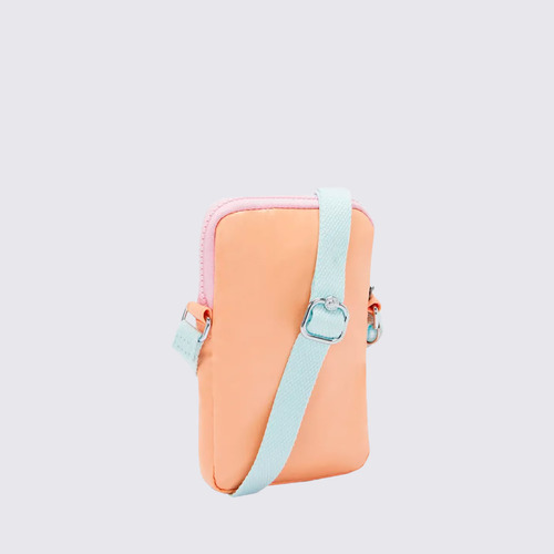 Bolsa Transversal Pequena Kipling Tally Magical Orange Cor Laranja