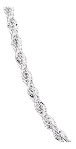 Collar Cadena Turbillon De Plata 925