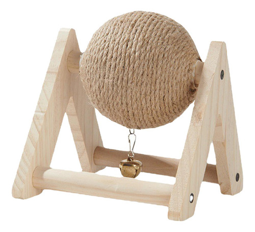 Rabbit Scratch Toy Ball Bunny Scratcher Con Bola Ligero Con