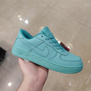 booklet Until crab Zapatos Nike Air Force One Turquesa | MercadoLibre 📦