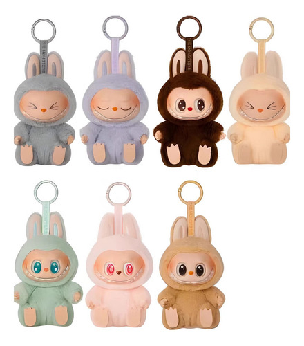 Mx1 Llavero Peluche Figura Monstruo Genérico Macaron Asiento