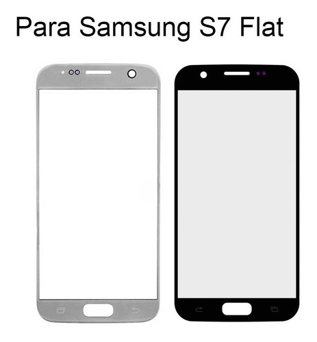 Repuesto Glass Vidrio Compatible Con Samsung S7 Flat (g930)