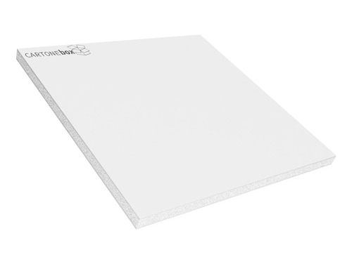 Placa Foam Board Branco Maquete 66x62,5 Cm 5mm 62,5x66