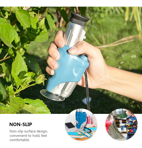 Kit Portátil Para Exteriores Con Microscopio Irrompible Para