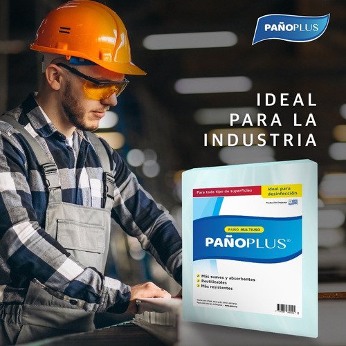 Imagen 2 de 3 de Pañoplus Classic - Paquete Color Liso 2,5kg (30cm X 35cm)
