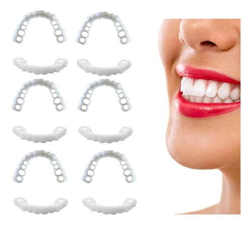 6×prótesis Dentales Superiores E Inferior C