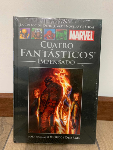 Libro Marvel Salvat Cómics Cuatro Fantásticos Impensado