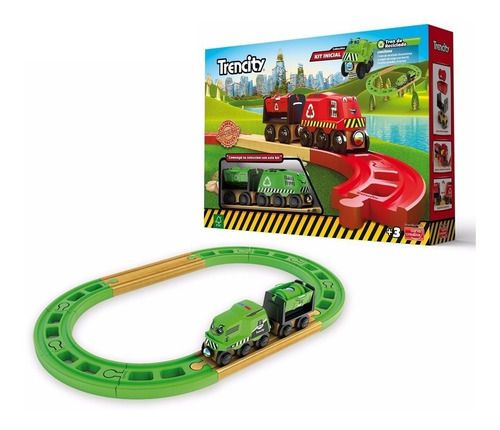 Imagen 1 de 10 de Trencity Kit Inicial Verde - Tienda Oficial -