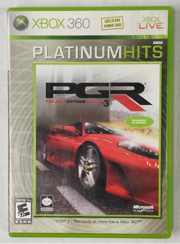 Project Gotham Racing 3 Xbox 360 B Rtrmx Vj