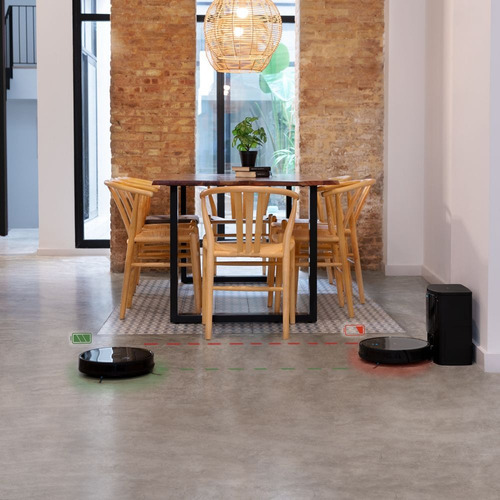 Robot Aspirador trapeador Conga 2299 Ultra Home XTreme EU 8098 negro