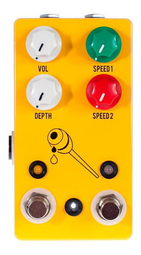 Pedal Jhs Honey Comb Dual Speed Tremolo Palermo