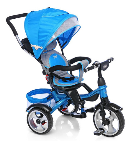 Imagen 1 de 4 de Triciclo Felcraft Little Tiger Spin azul