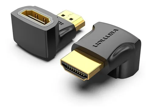 Adaptador Hdmi Hembra A Hdmi Hembra Codo 90 Grados