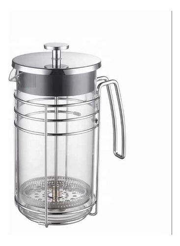Set Prensa Francesa 1 L De Acero Inoxidable Con 4 Tazas
