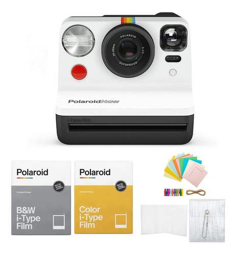 Polaroid Now Viewfinder I-type Camara Instantanea Negro