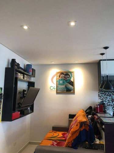 Studio Com 1 Dormitório À Venda, 38 M² Por R$ 335.000,00 - Vila Augusta - Guarulhos/sp - St0063