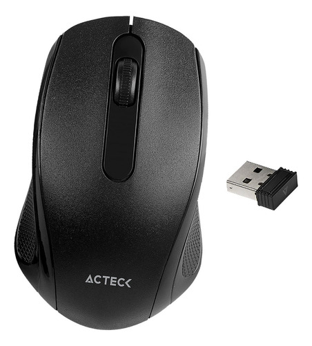 Mouse Acteck Óptico Entry 200, Inalámbrico, Usb, 1200dpi
