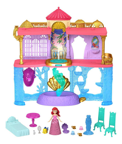 Disney Princesa Castillo Apilable De Ariel Tierra Y Mar