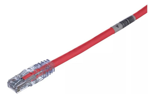 Patch Cord Cat6 Rojo 57ft (1.5mts) Panduit