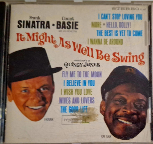 Sinatra Count Basie It Might As Well Be Swing Cd Clásico  