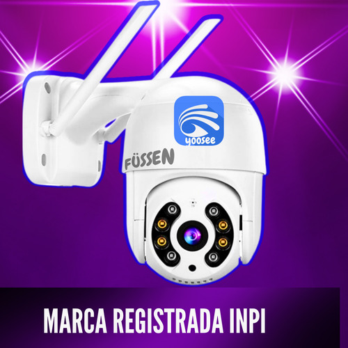 Câmera De Segurança Yoosee Externa Hd Visão Noturna Colorida Infravermelho Cor Branca Aplicativo Linha Sem Fio Câmera Wifi Externa Interna Baba Eletronica Camera Ip Câmera Yoosee Fussen