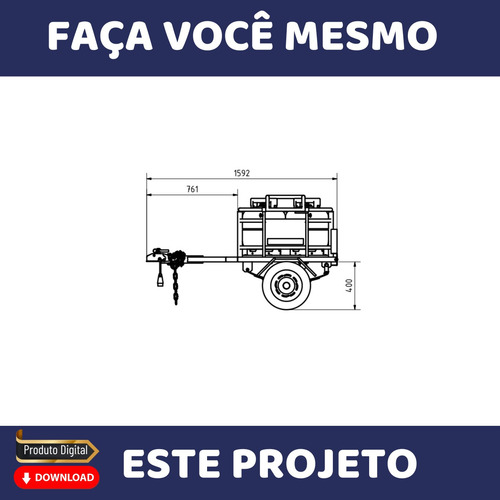 Projeto Construir Reboque De Carretinha Para Moto Gás Em Pdf