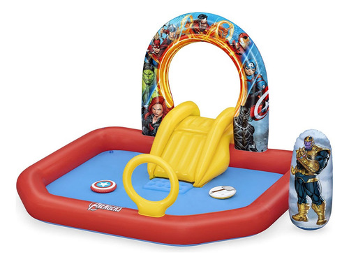 Alberca De Juegos Inflable Infantil Bestway Avengers Multicolor