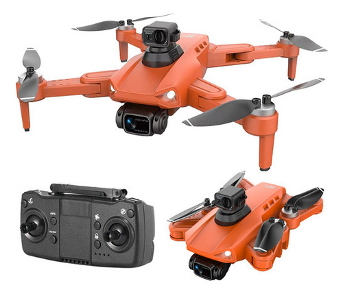 Drone L900 Pro Se Max Sensor De Obstáculos Com Gps Preto Cor Laranja Lyzrc
