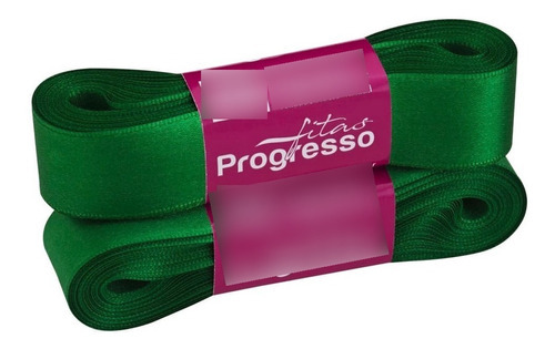 Fita De Cetim Progresso 22mm 10mts. Verde Bandeira 217