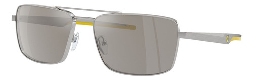 Lentes De Sol Fz5001 Gris Espejeado Ferrari Scuderia