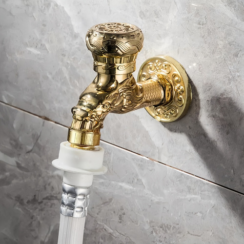 Grifo Universal Decorativo Vintage Para Lavadora