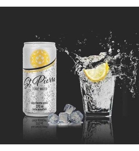 Kit 24 Água Tônica Ginger St Pierre 270ml