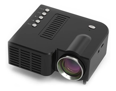 Unic Uc28c - Mini Proyector Led Portátil, Color Negro