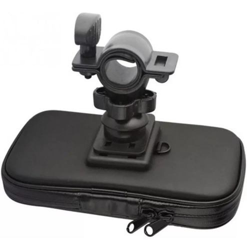 Imagen 6 de 9 de Soporte Porta Celular Moto Bolso Impermeable Estuche Bici