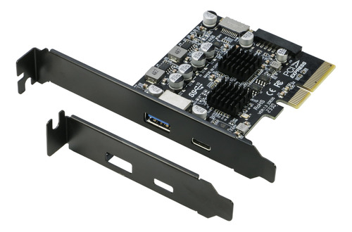 Tarjeta Pcie Usb 3.1, Adaptador Riitop Pci-e 3.0 A Usb3.2 G.