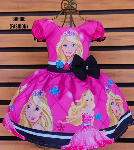 vestido luxo original barbie // roupa pra barbie