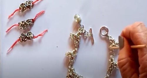 Imagen 5 de 6 de Video Tutorial ¦ Curso Tejido Medieval ¦ Pulsera Reina