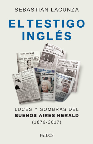 Imagen 3 de 5 de El Testigo Inglés De Sebastián Lacunza| - Paidós