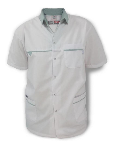 Imagen 3 de 6 de Chaqueta Sanidad Caballero Combinada Jacques Leclear