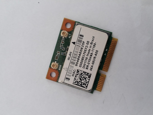 Placa Wireless Qcwb335 Notebook Dell Inspiron 3542 0y0hn8