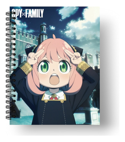 Cuadernos Universitarios Spy X Family Anime Anya Yor Loid 