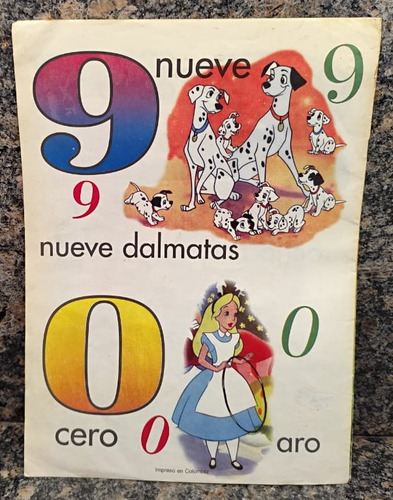 Cartilla Abc De Los Numeros Para Niños (Usado)