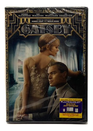 Dvd El Gran Gatsby / Película 2013 Leonardo Dicaprio / Nuevo