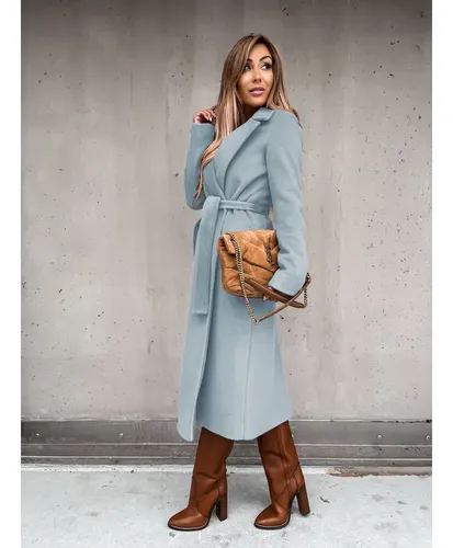 Casaco Feminino Estilo Londres Longo Trench Coat Clássico | Frete grátis