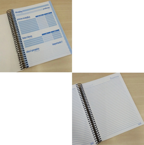 Caderno Universitário 96fls Profissão Gastronomia Mod 2